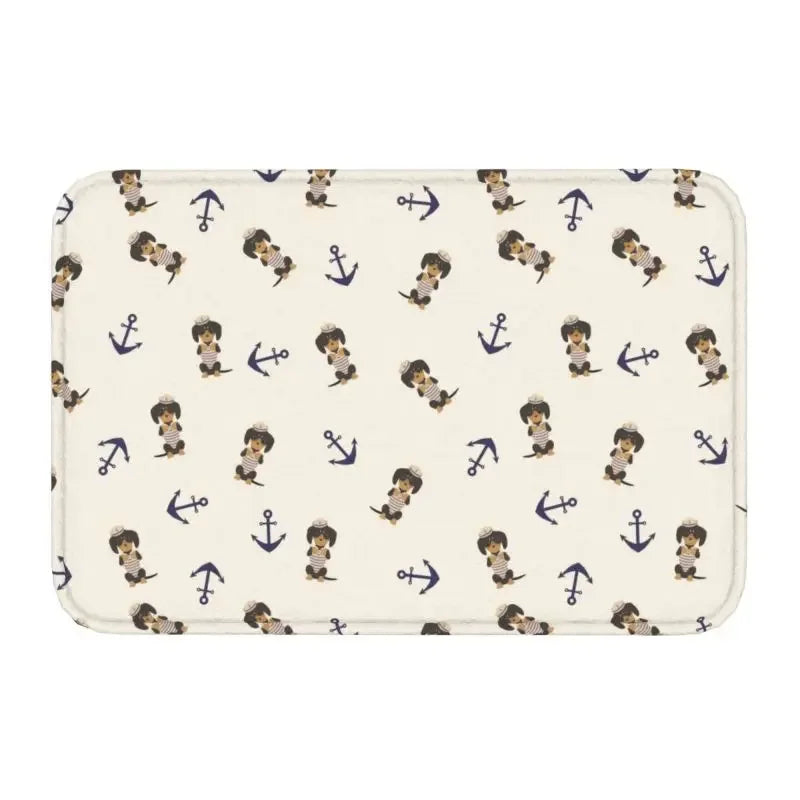 Colorful Dachshund Dog Anti-Slip Outdoor