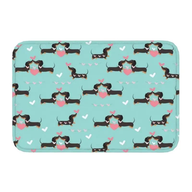 Colorful Dachshund Dog Anti-Slip Outdoor